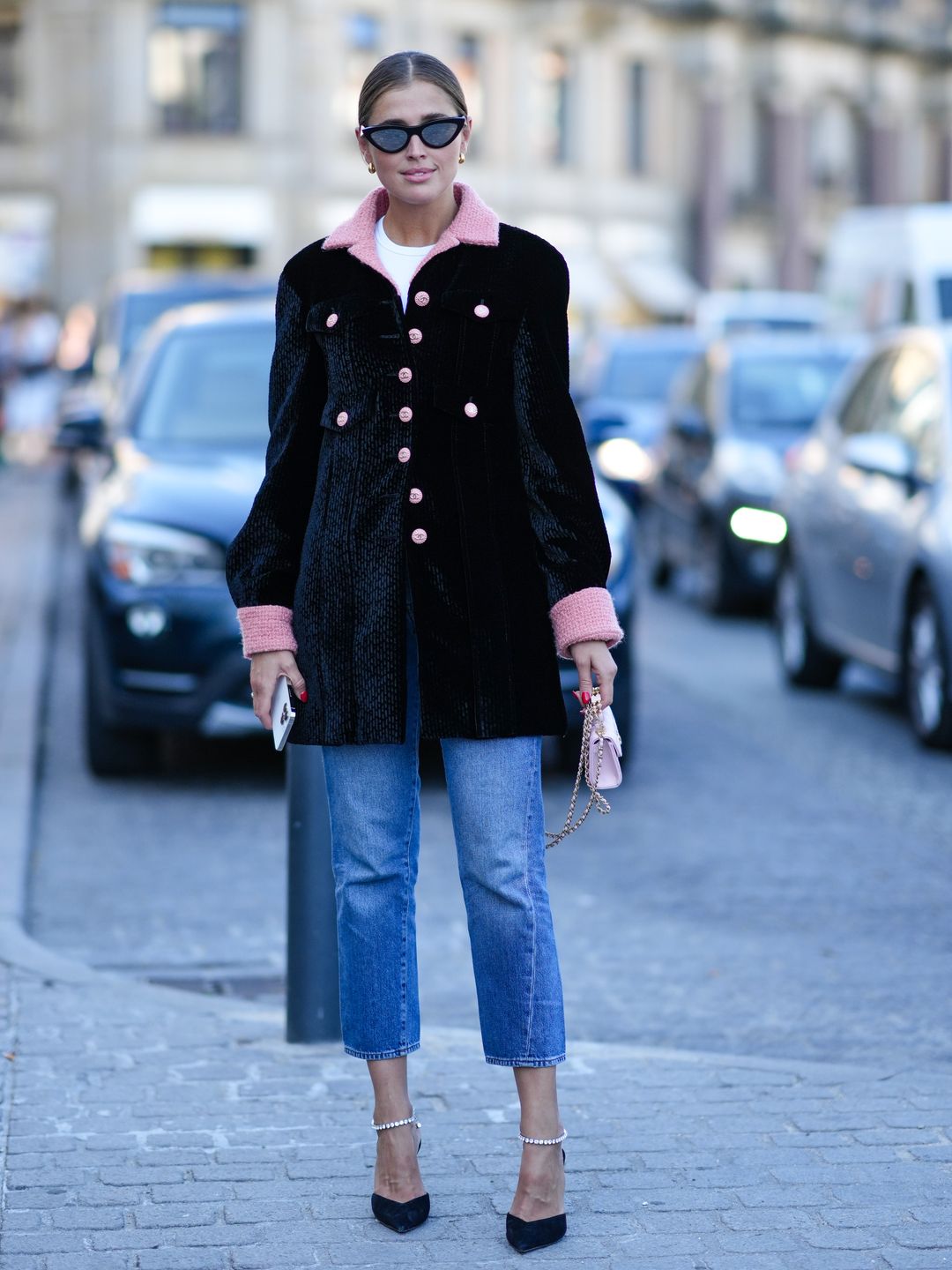 Darja Barannik made jeans and heels feel oh-so modern 