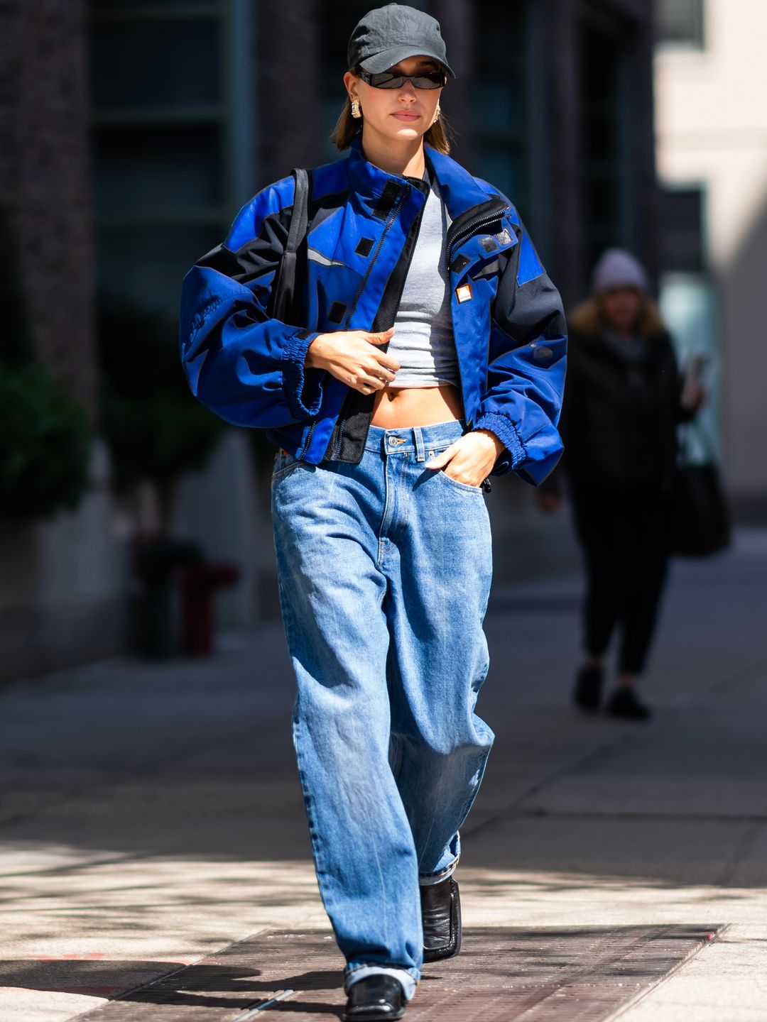 Hailey Bieber is all about the 'Tech Bro' look right now 