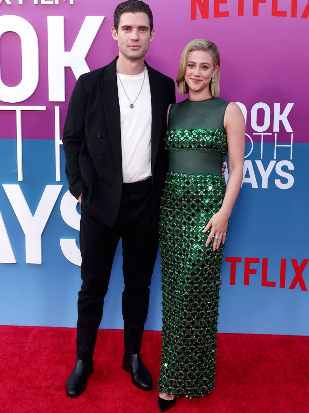 David at Lili Reinhart at the premiere of Netflix movie 'Look Both Ways' 