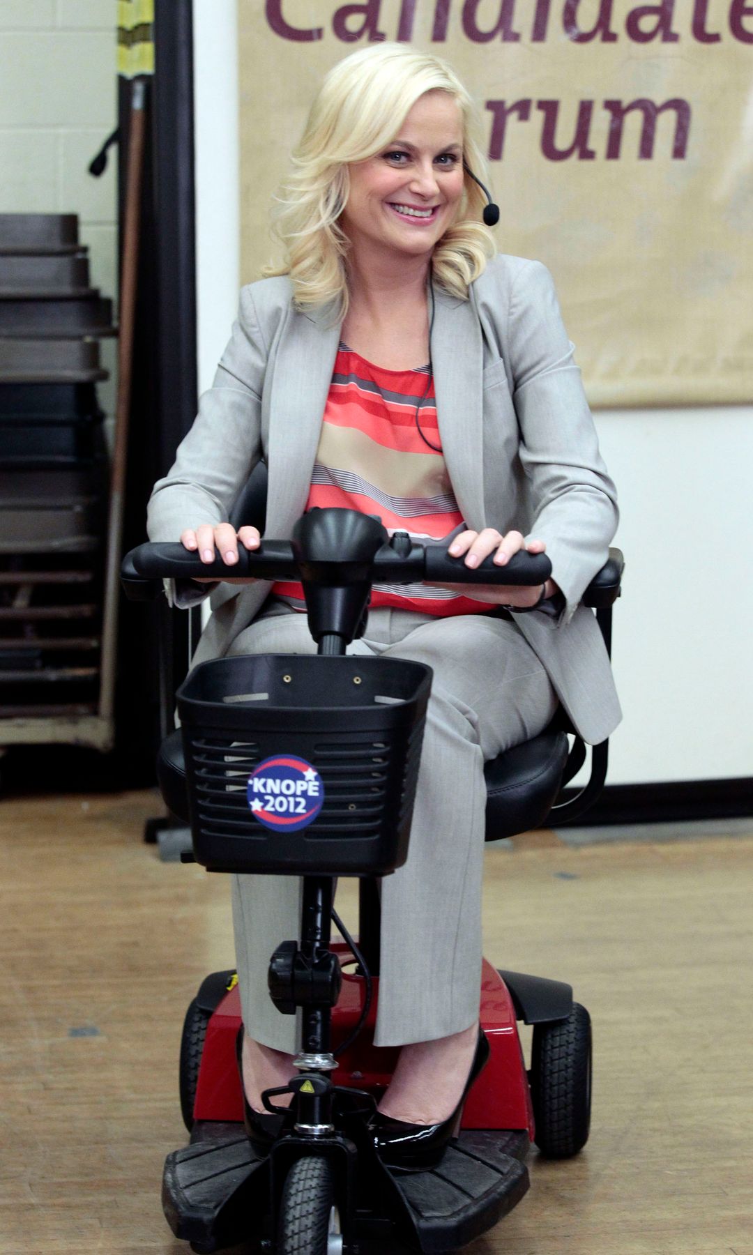 Amy Poehler as Leslie Knope