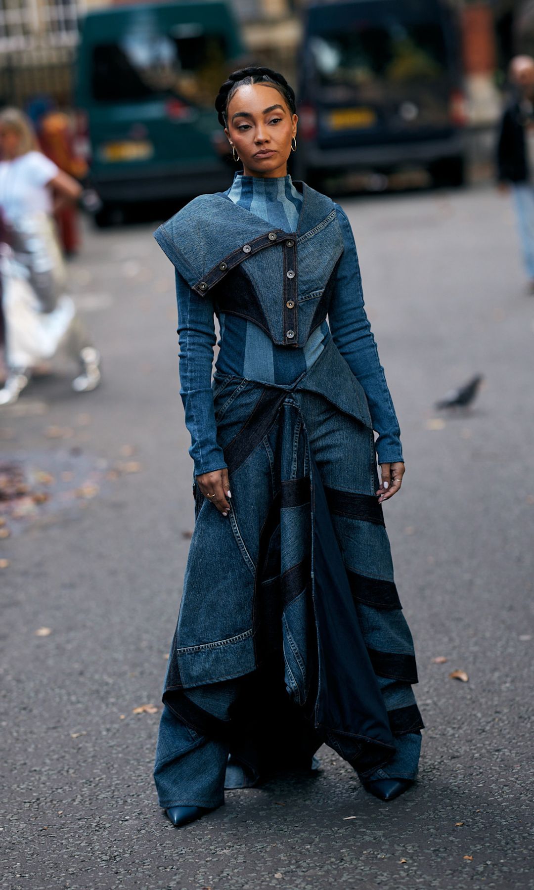 Leigh-Anne Pinnock during LFW SS25