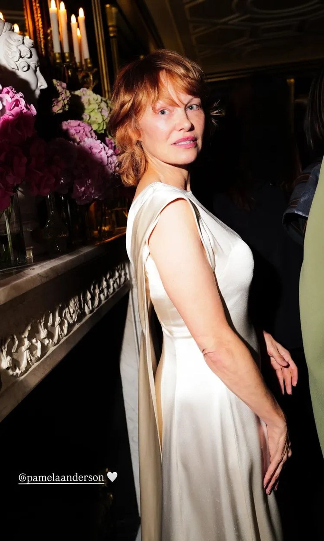 photo of pamela anderson with red hair