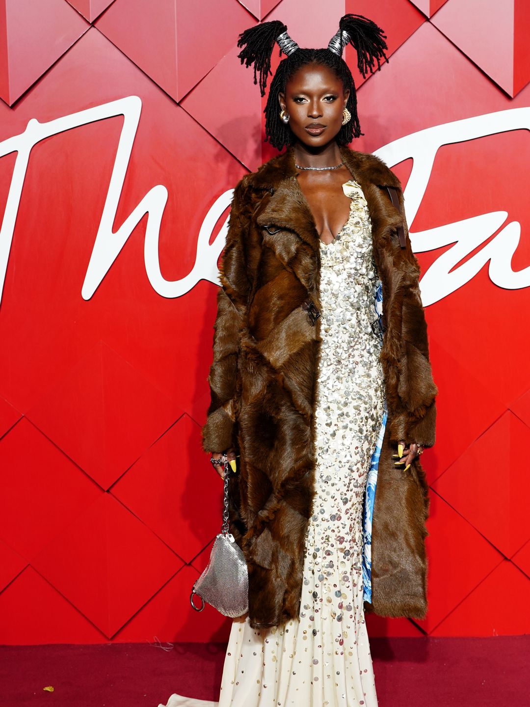 jodie turner smith fur coat