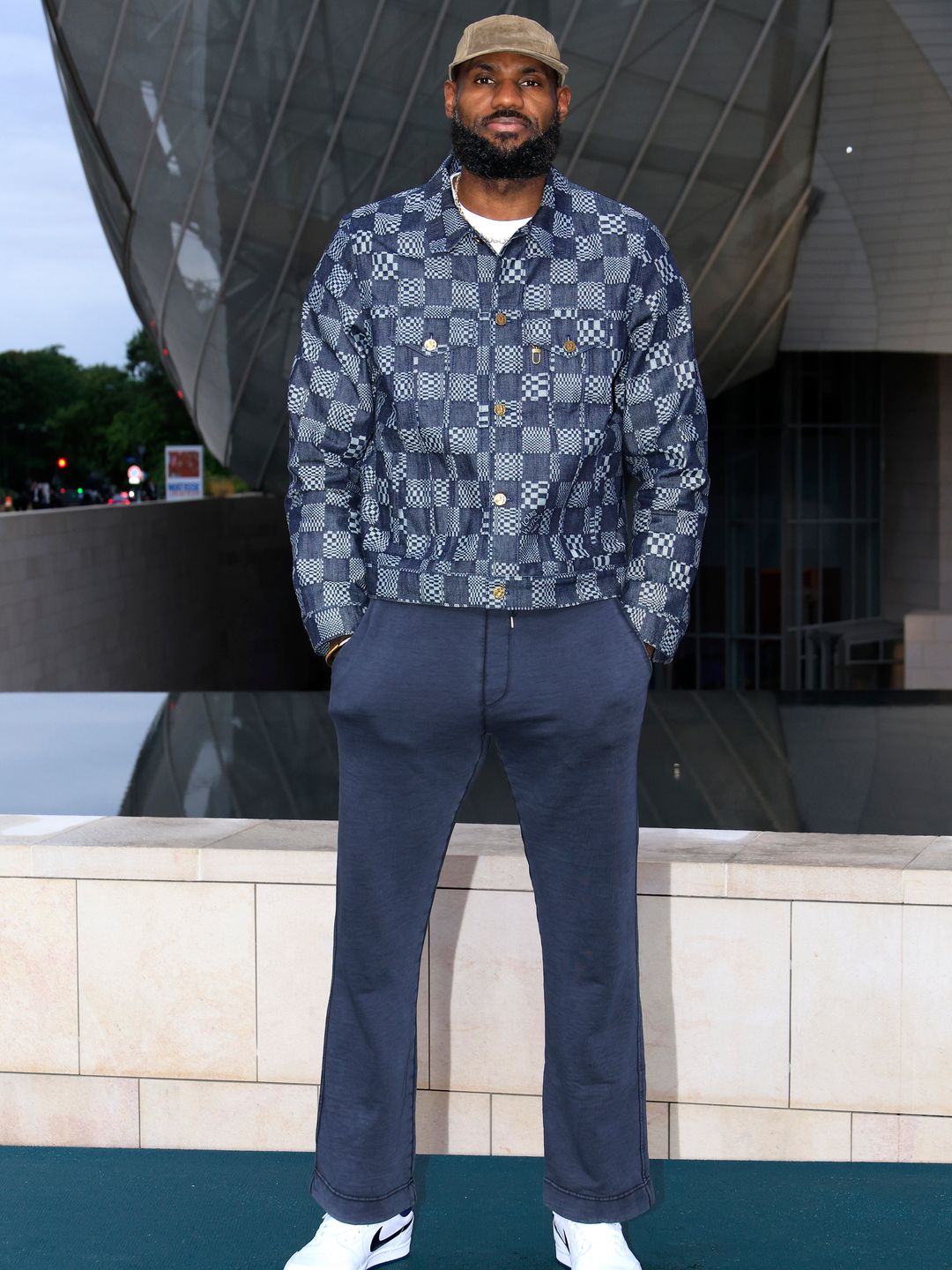 LeBron James in Louis Vuitton