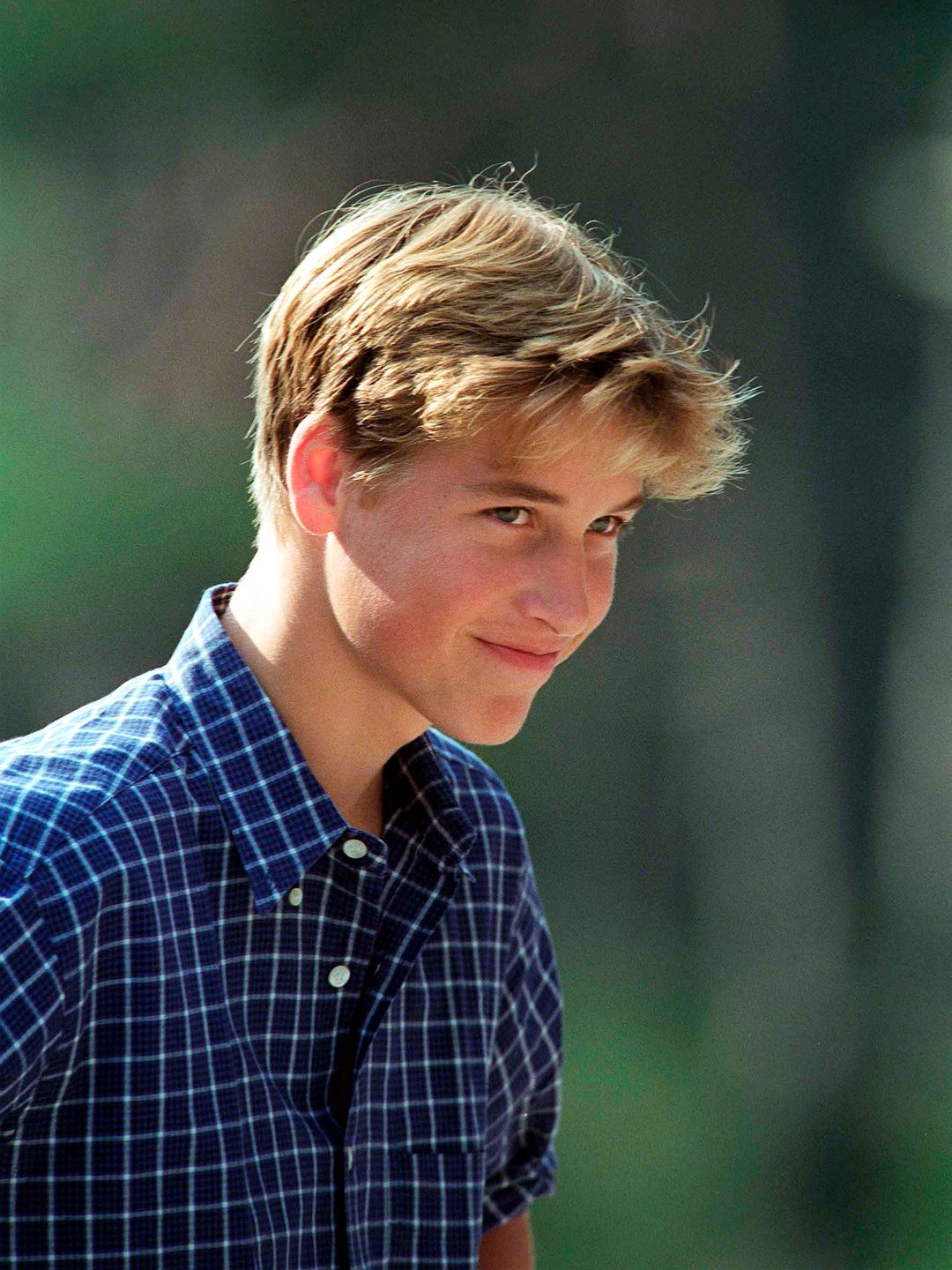 Prince William In Open-necked Shirt At Polvier, By The River Dee, Balmoral Estate