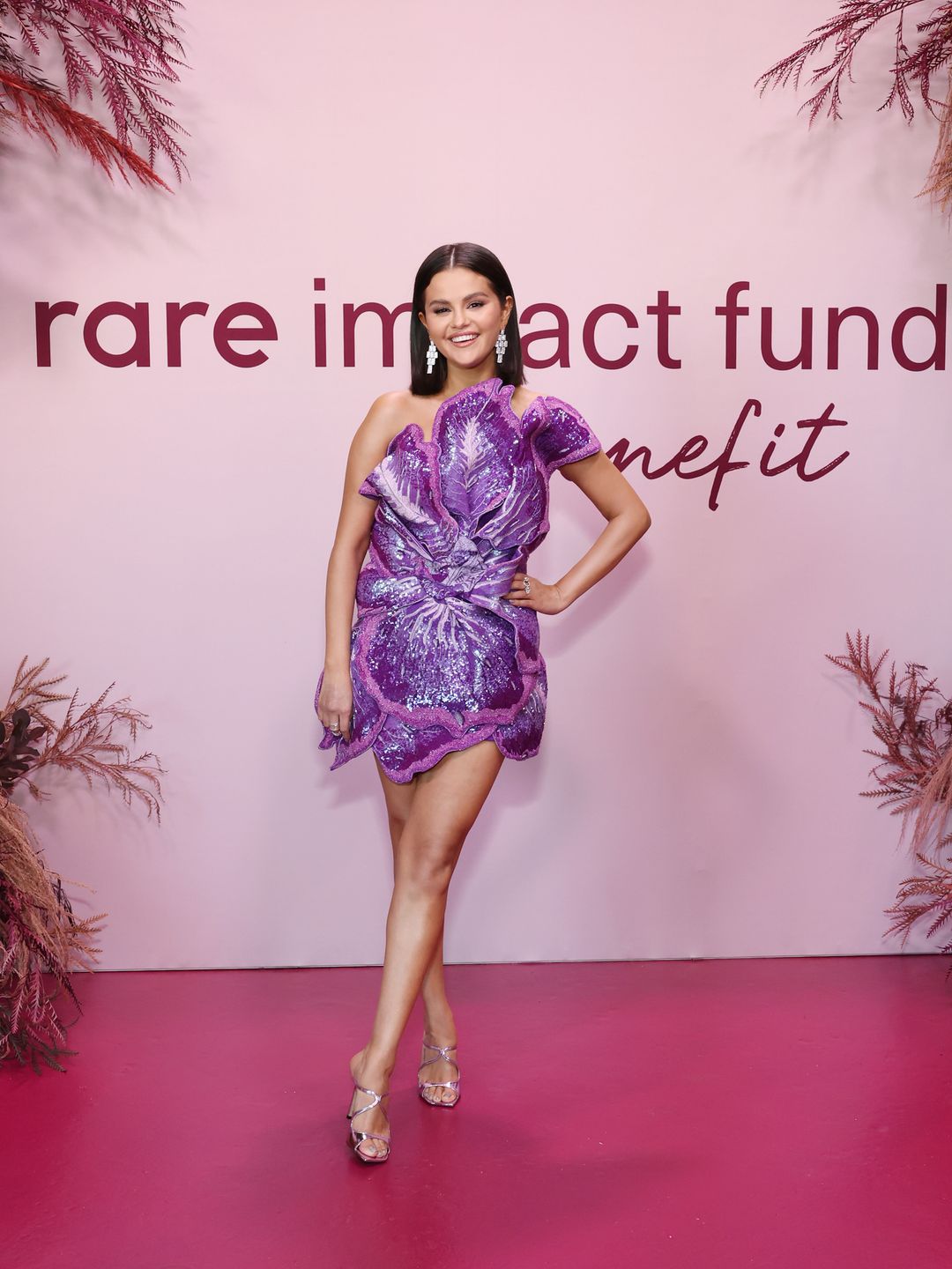 Selena Gomez attends as she hosts the Inaugural Rare Impact Fund Benefit Supporting Youth Mental Health on October 04, 2023 in Los Angeles, California.