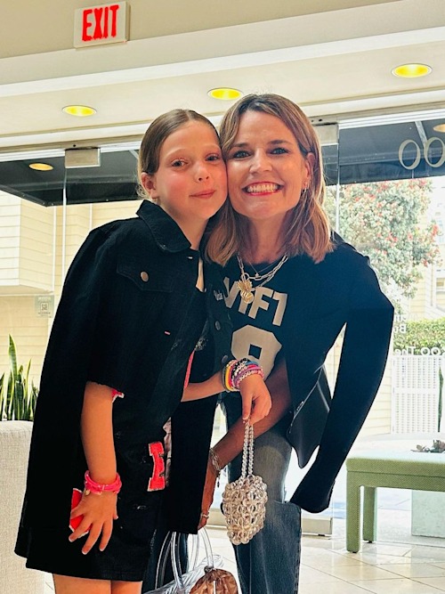 Savannah Guthrie celebrates 'divine' daughter Vale on her ninth