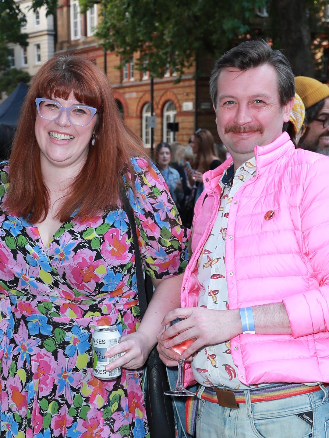 Vikki Stone with Jenny Ryan and Thom Tuck