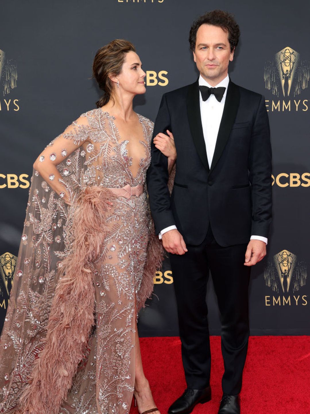 Keri Russell and Matthew Rhys on the red carpet together