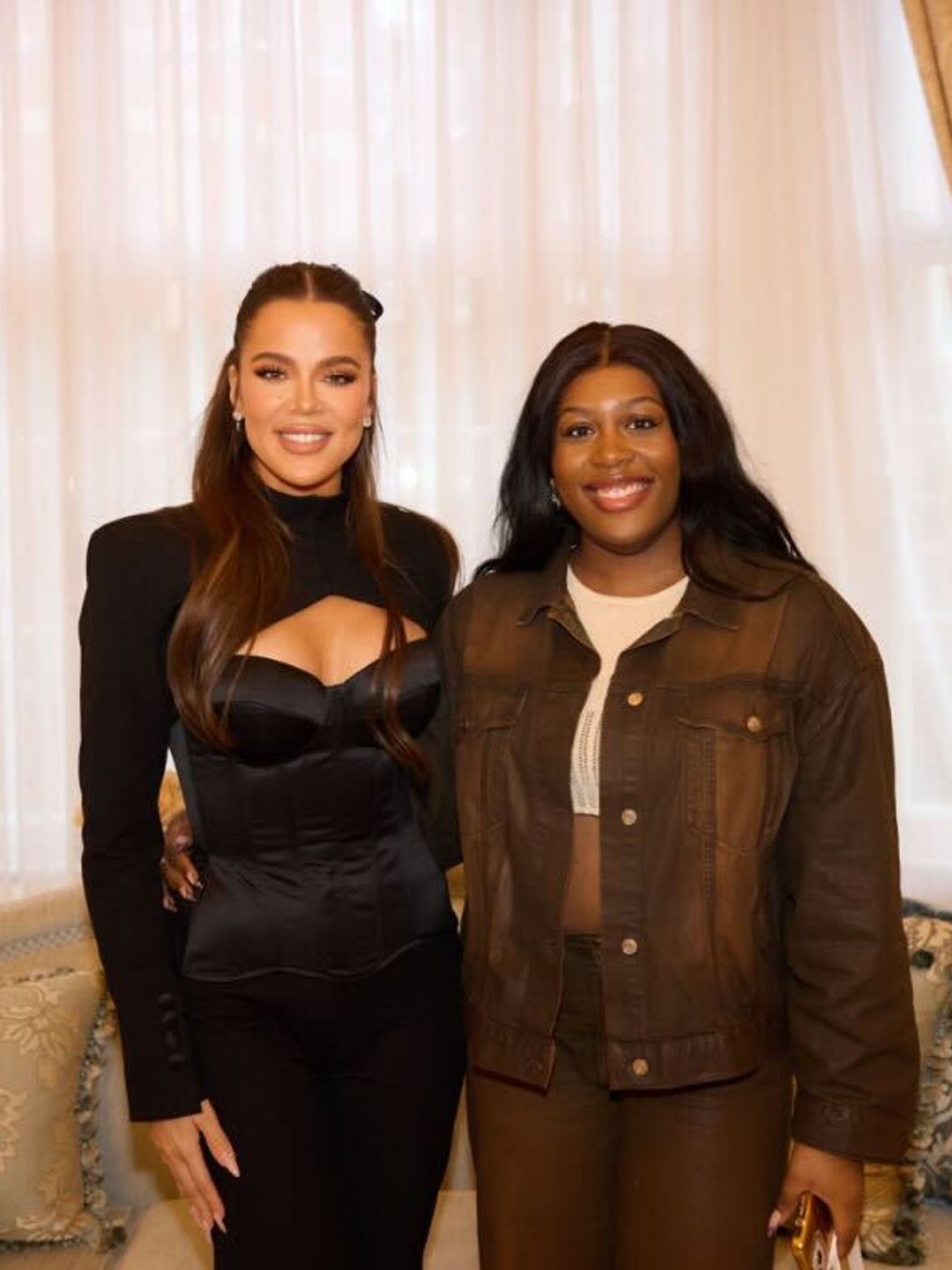 "H! Fashion's Aaliyah Harry sat down with Khloé Kardashian