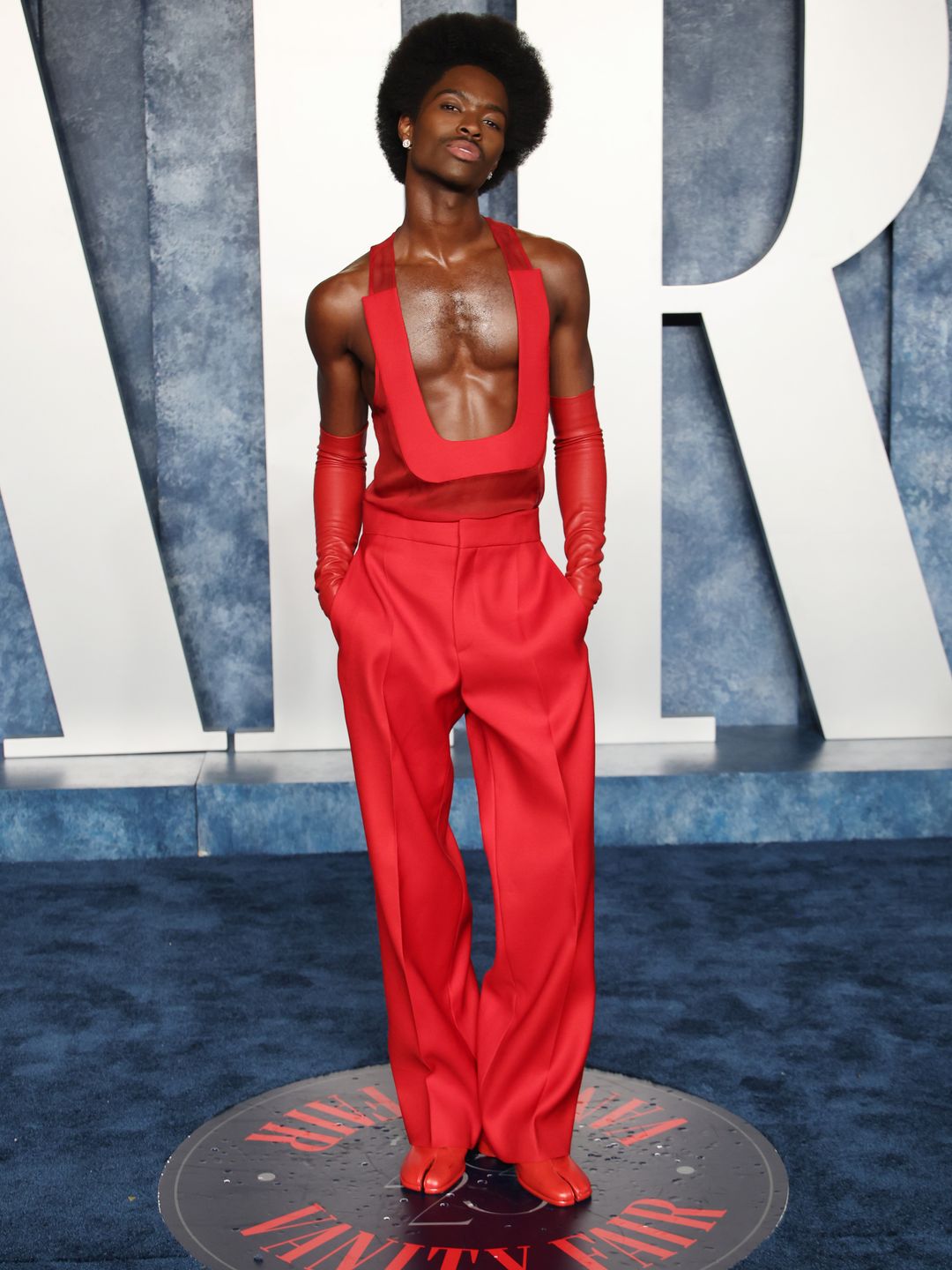 BEVERLY HILLS, CALIFORNIA - MARCH 12: Alton Mason attends the 2023 Vanity Fair Oscar Party hosted by Radhika Jones at Wallis Annenberg Center for the Performing Arts on March 12, 2023 in Beverly Hills, California. (Photo by Daniele Venturelli/Getty Images)