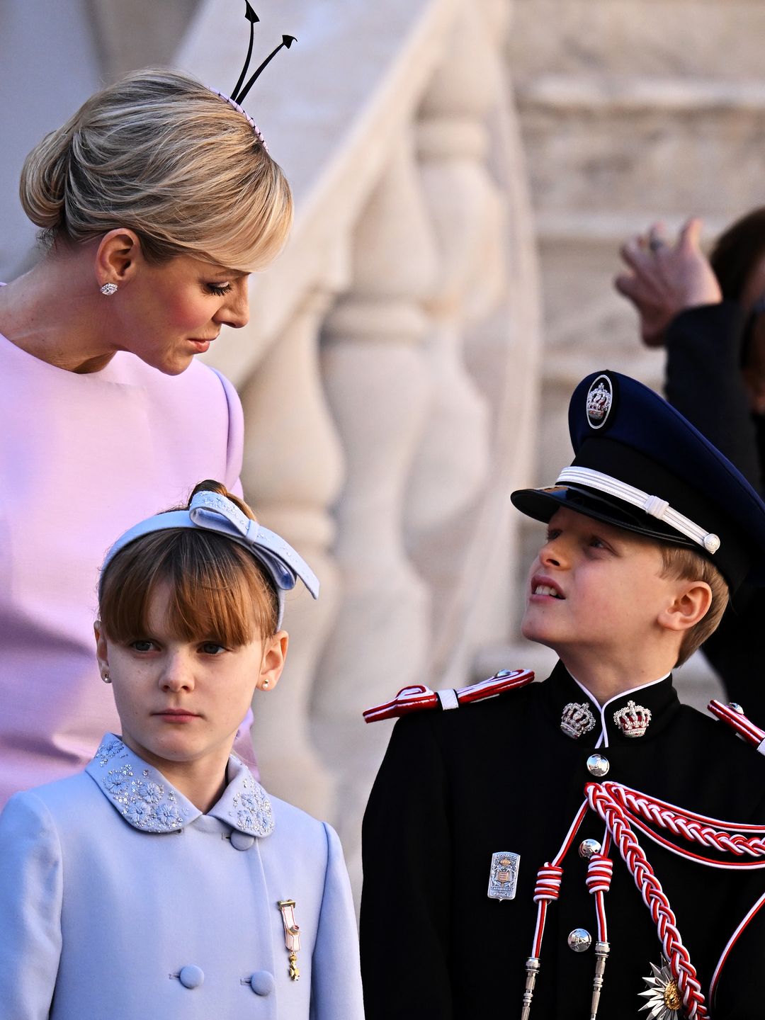 family at monaco national day 