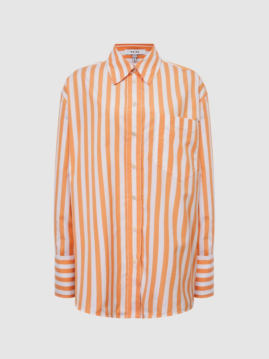 Emma Relaxed-Fit Striped Cotton Shirt – Reiss 