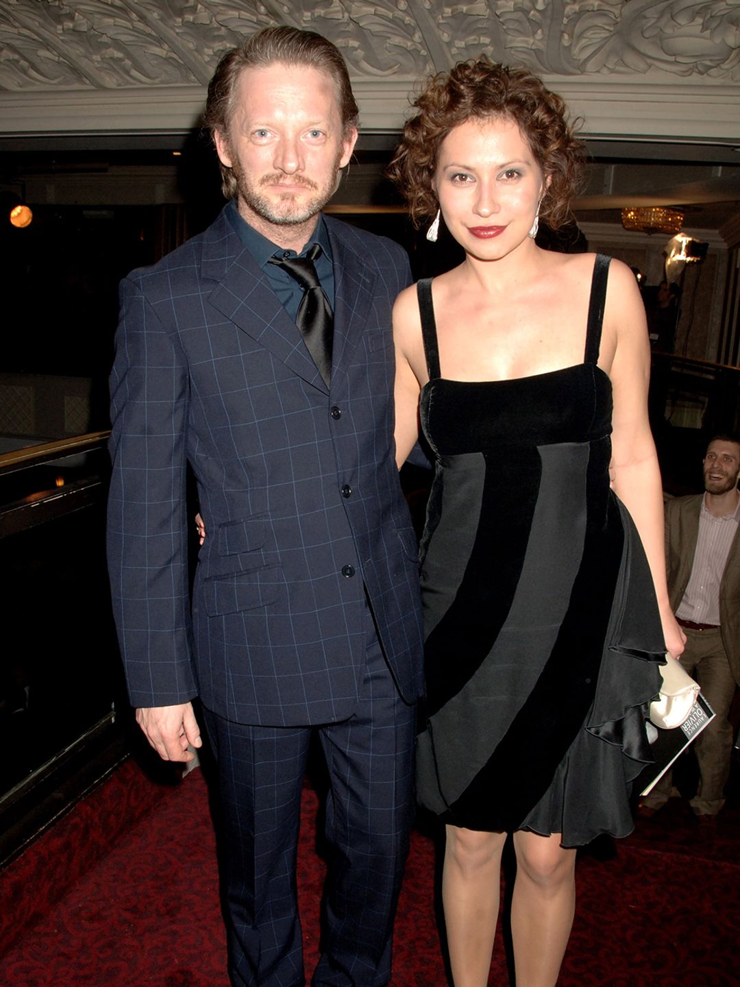 Douglas Henshall and Tena Štivičić at the Laurence Olivier Awards