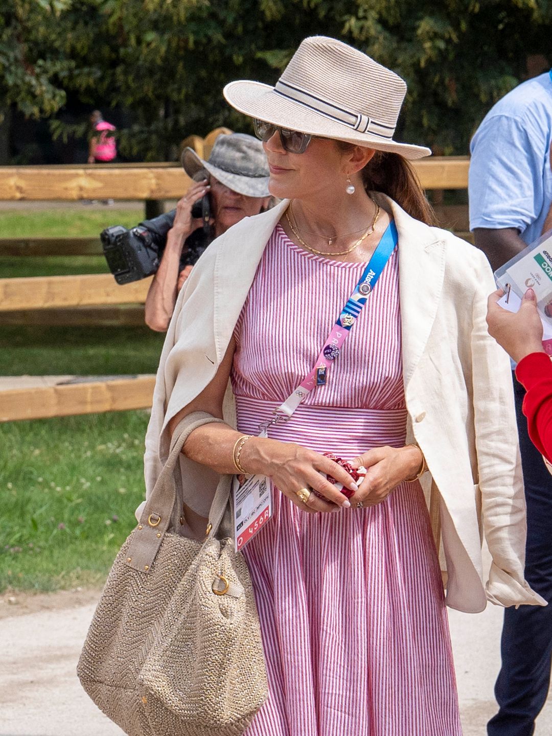 Queen Mary of Denmark is at the Olympics in Paris