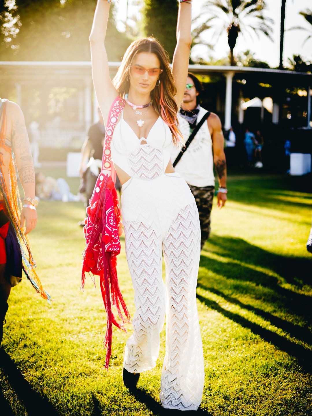 lessandra Ambrosio attends the 2022 Coachella Valley Music and Arts Festival weekend 1