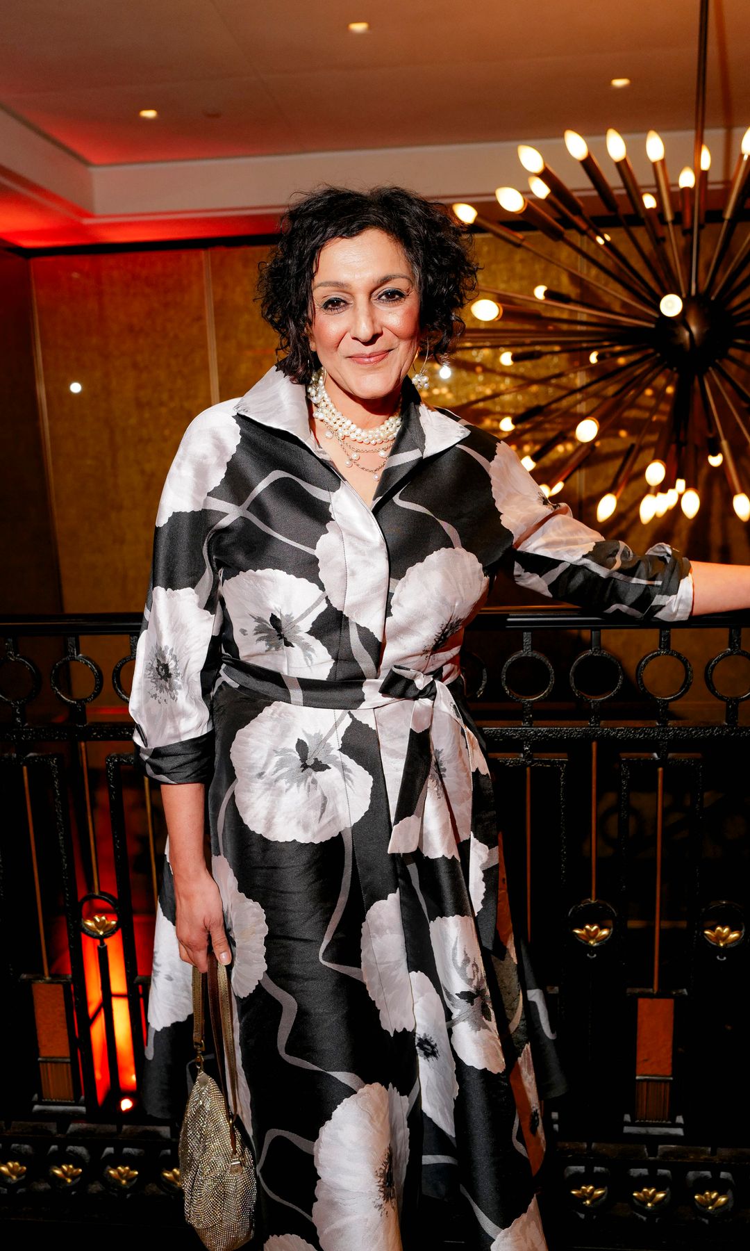 : Meera Syal attends the BAFTA Gala 2024, supported by Bulgari at The Peninsula Hotel on February 15, 2024