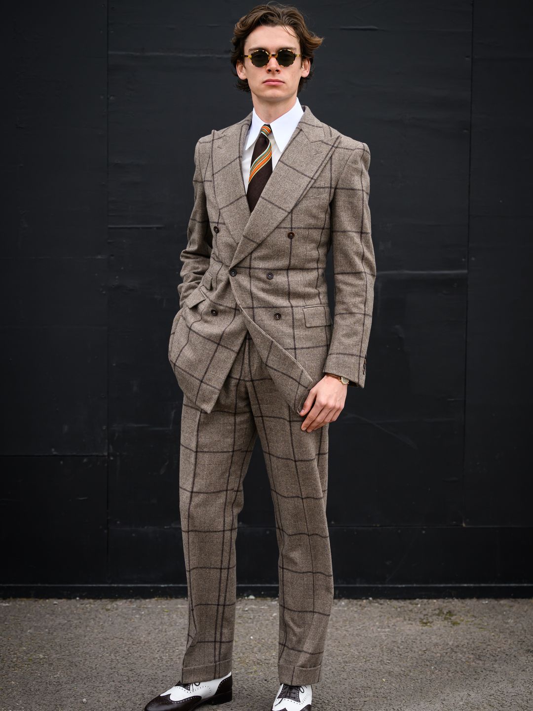Matthias Le Fevre attends Style Wednesday, day two of the Cheltenham Festival at Cheltenham Racecourse 