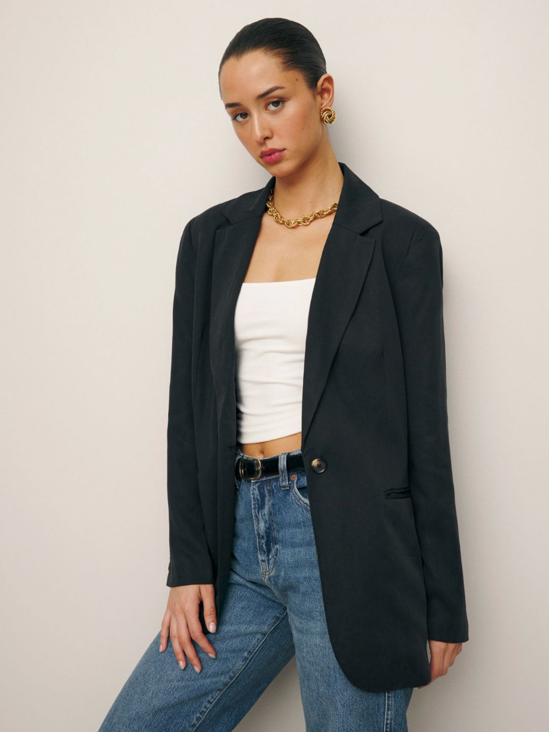 The Classic Relaxed Blazer - Reformation 