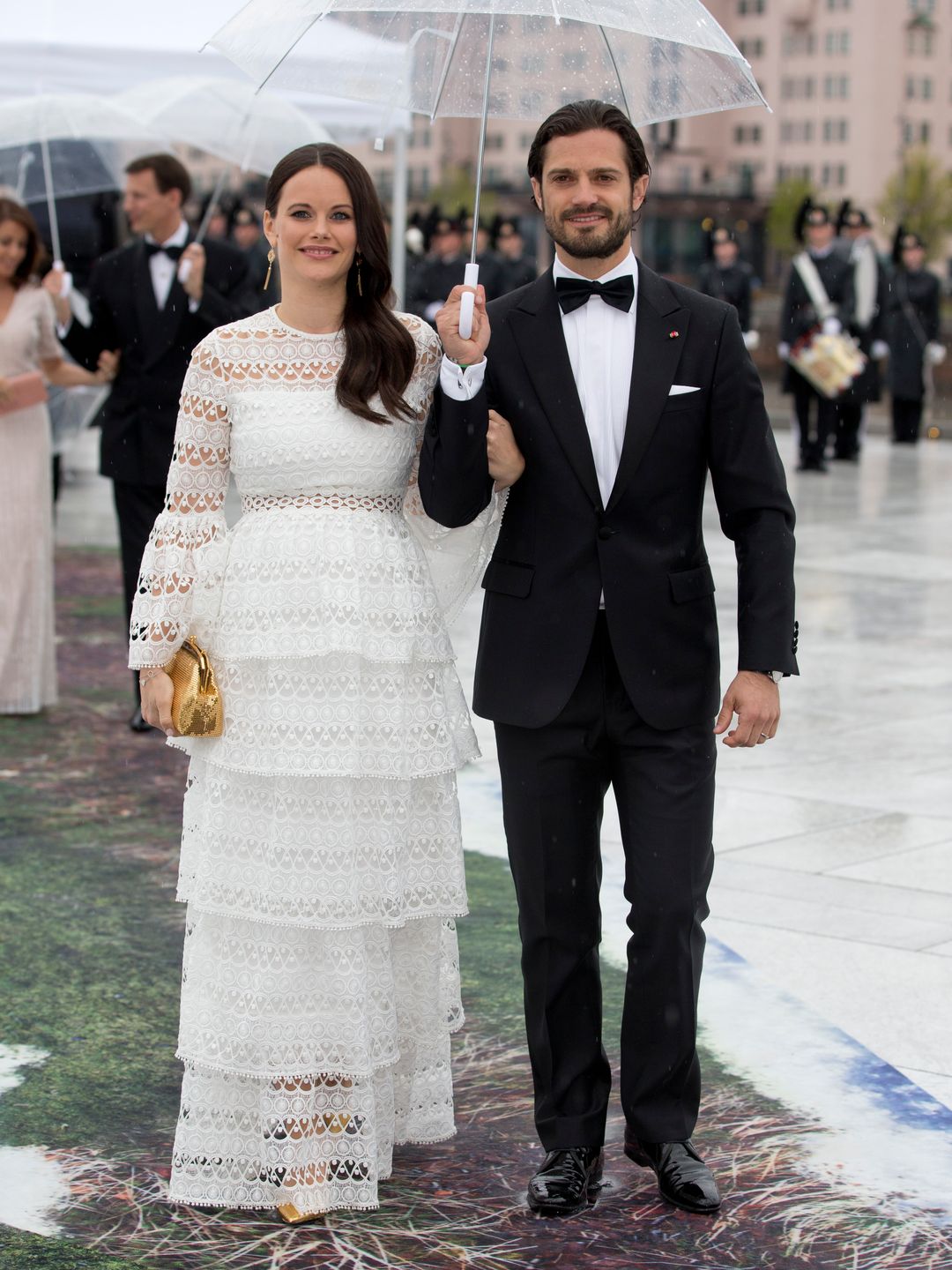 Prince Carl Philip and Princess Sofia of Sweden, attend a Gala Banquet hosted by The Government at The Opera House as part of the Celebrations of the 80th Birthdays of  King Harald and Queen Sonja of Norway
