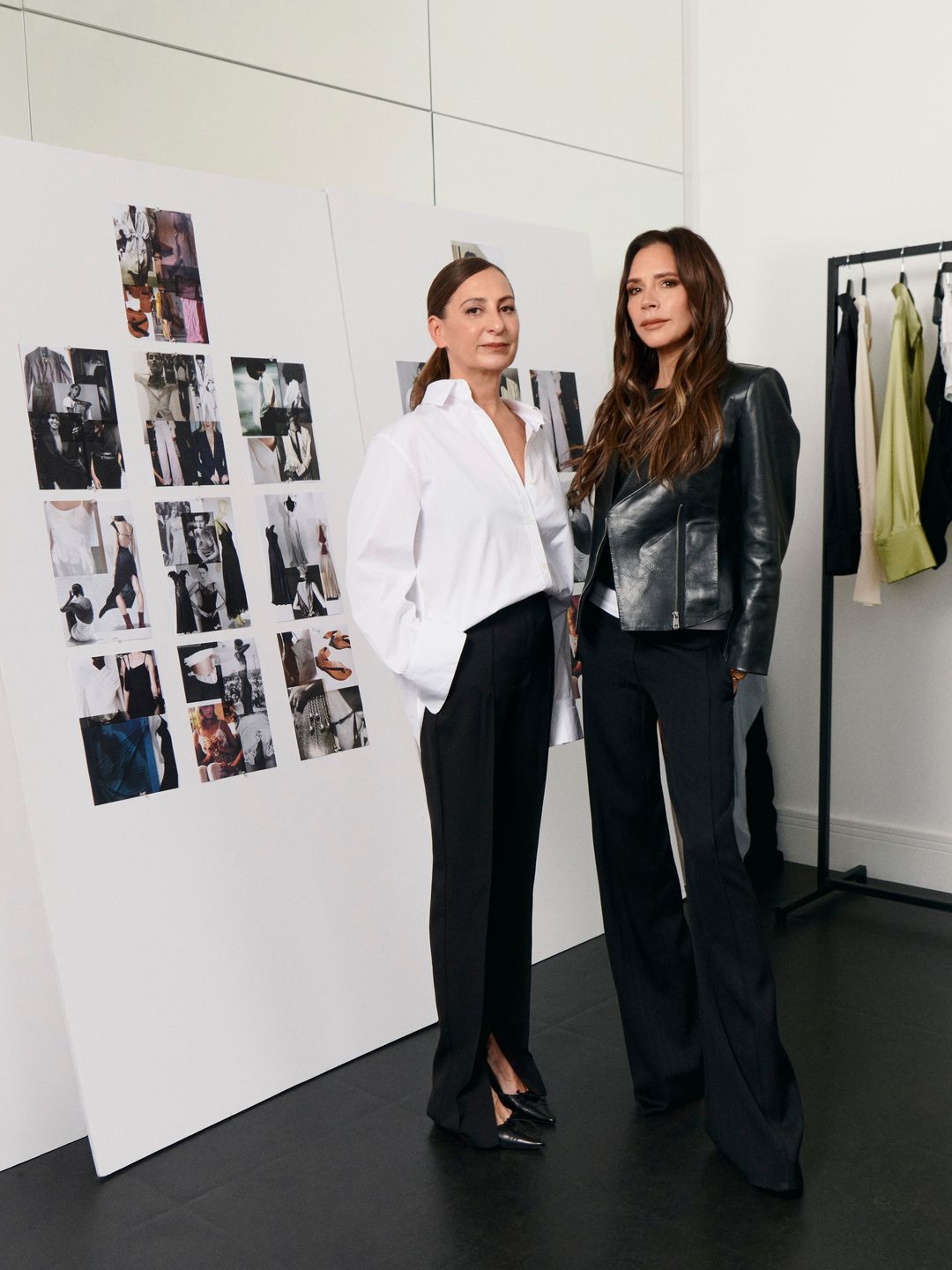 Victoria Beckham  gives fans a sneak peak of her new collection with Mango