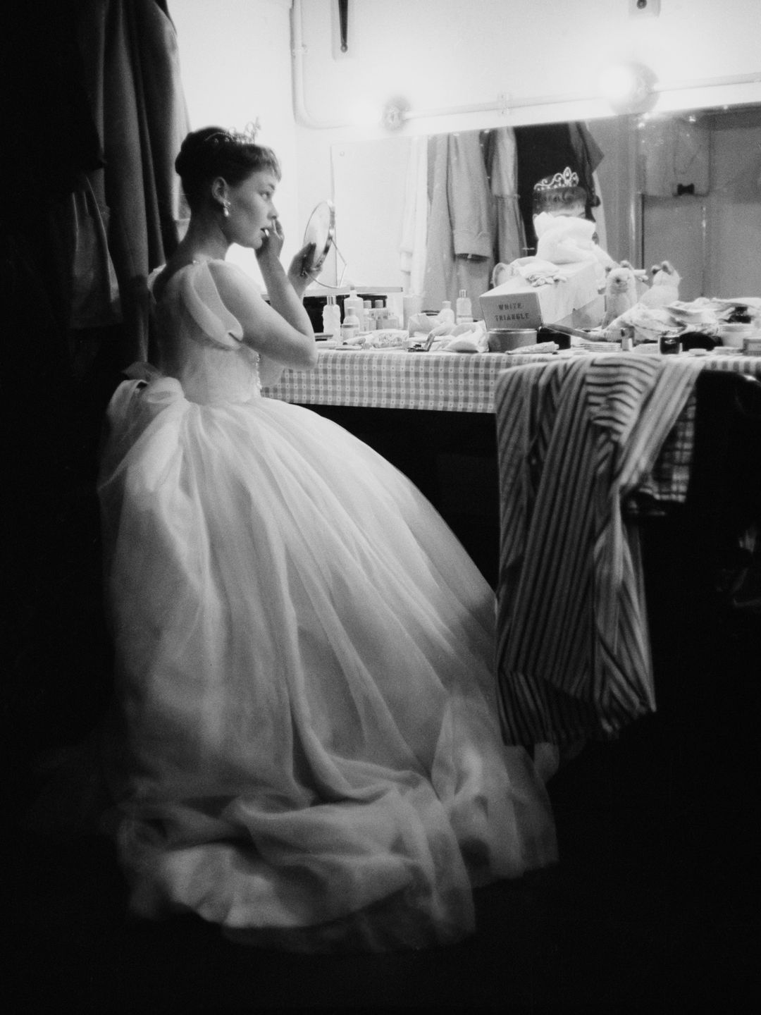 judi dench in a costume gown