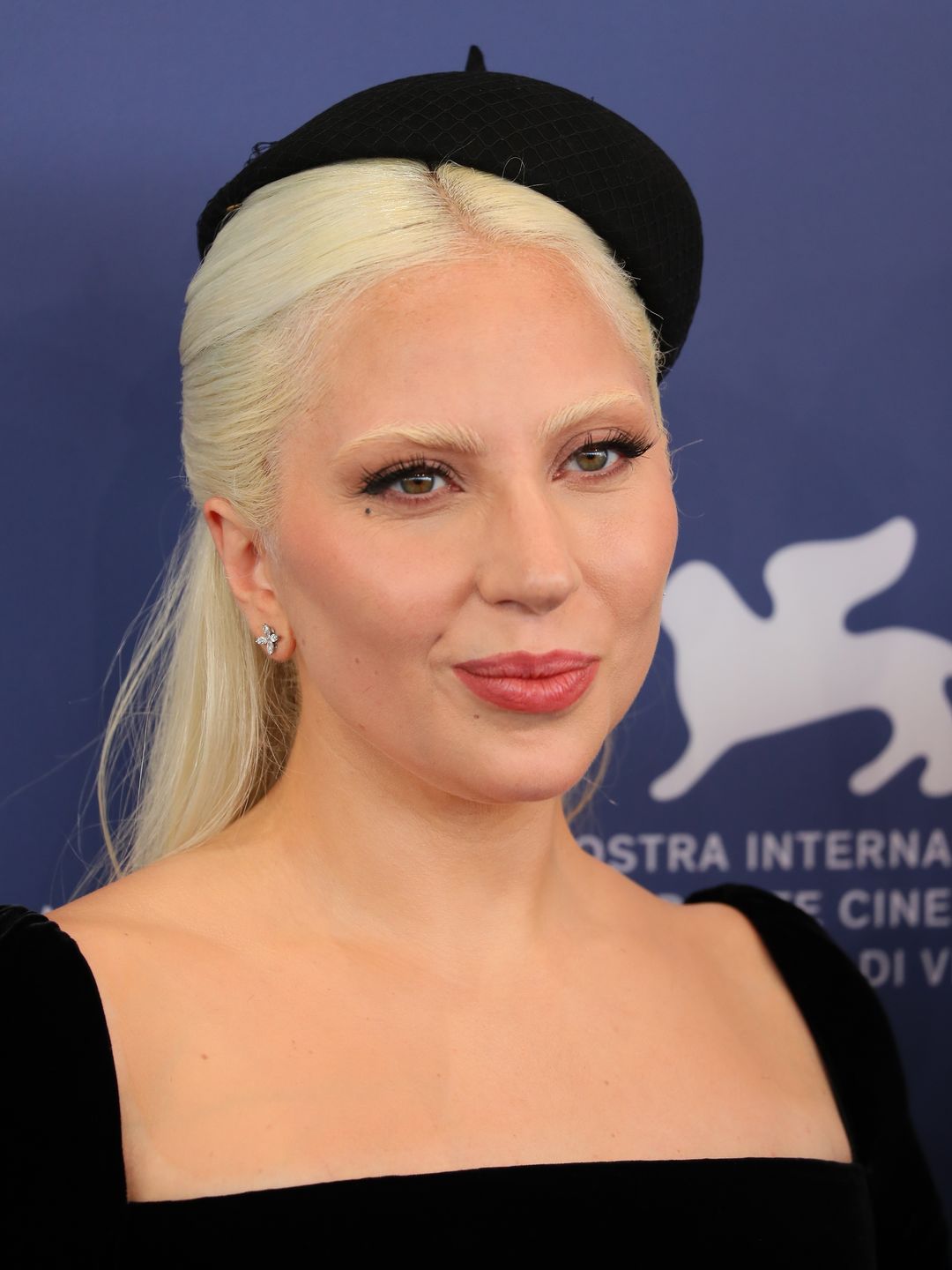 Lady Gaga wears pill box hat at Venice Film festival 