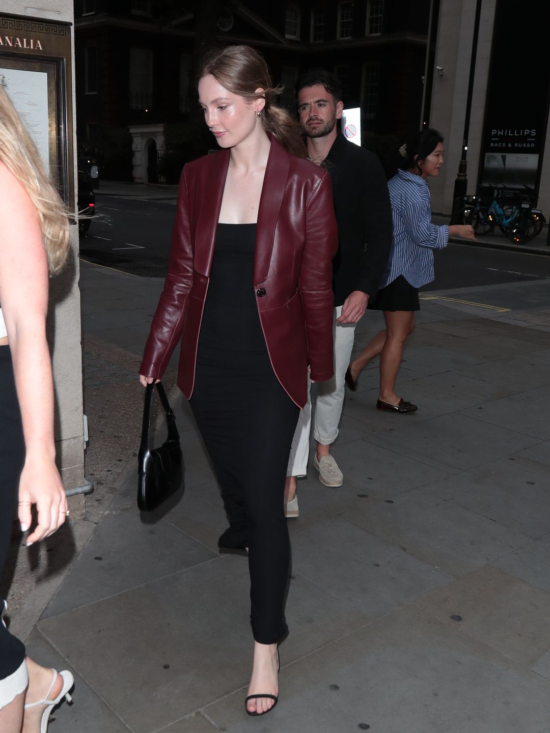 Hannah Dodd is seen at Bacchanalia on August 08, 2024 in London, England.