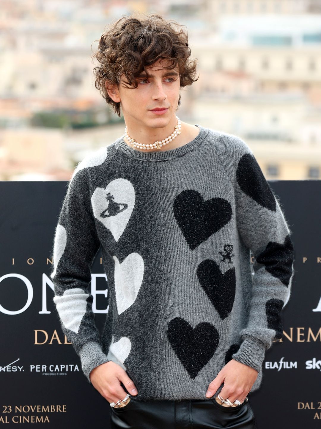 timothee chalamet vivienne westwood jumper