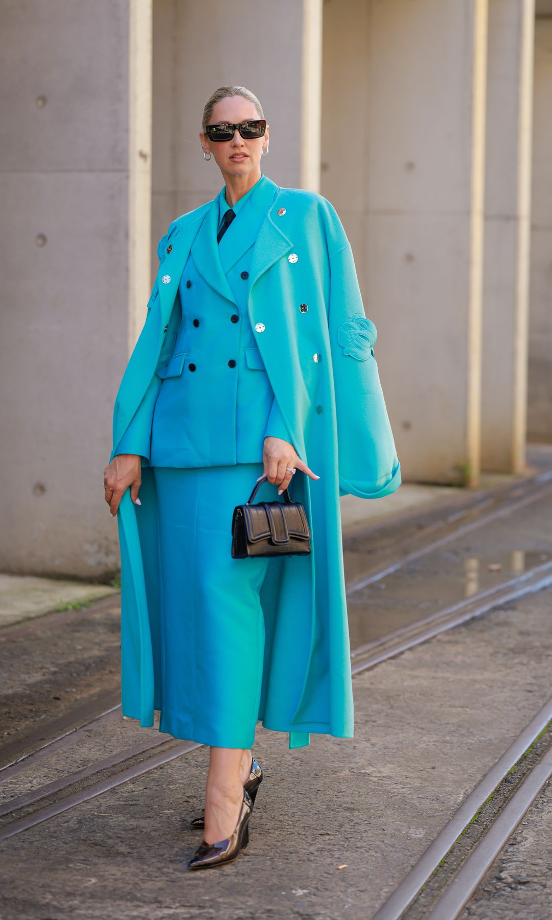 Nikki Phillips during Australian Fashion Week 2025 