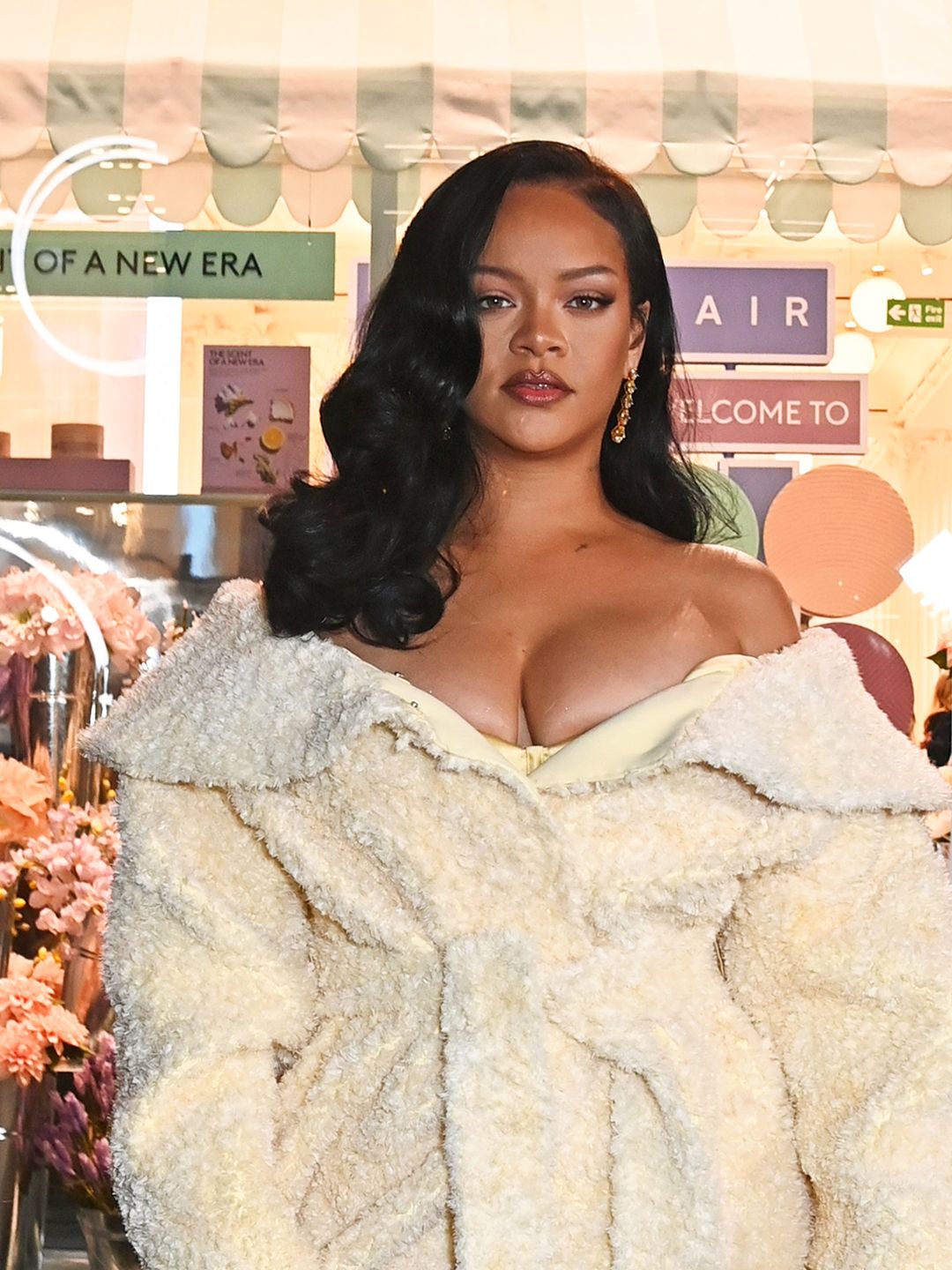 Rihanna attends the launch of Fenty Hair exclusively at Selfridges on September 16, 2024 in London, England