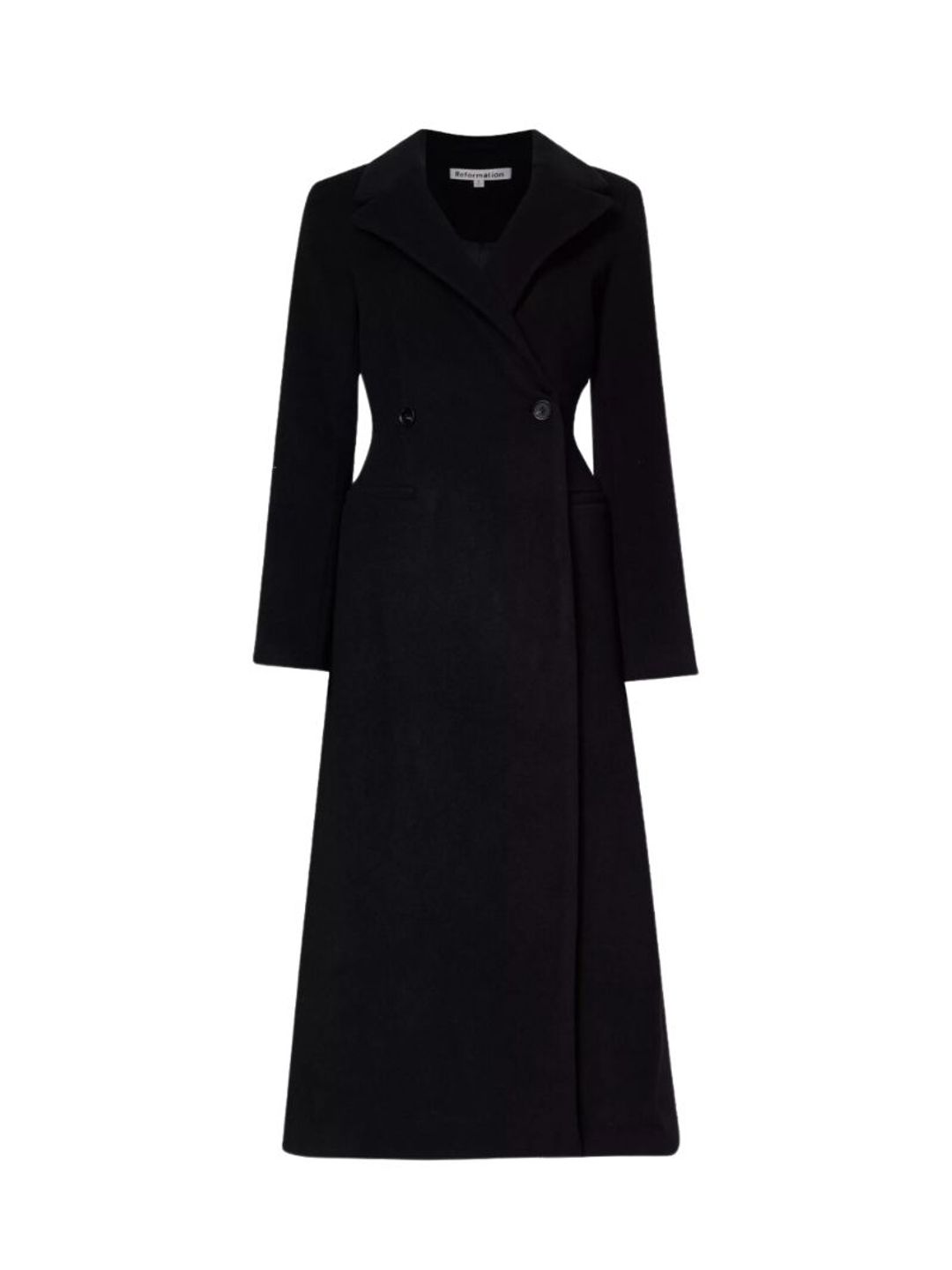 Oscar Double-Breasted Wool-Blend Coat – Reformation