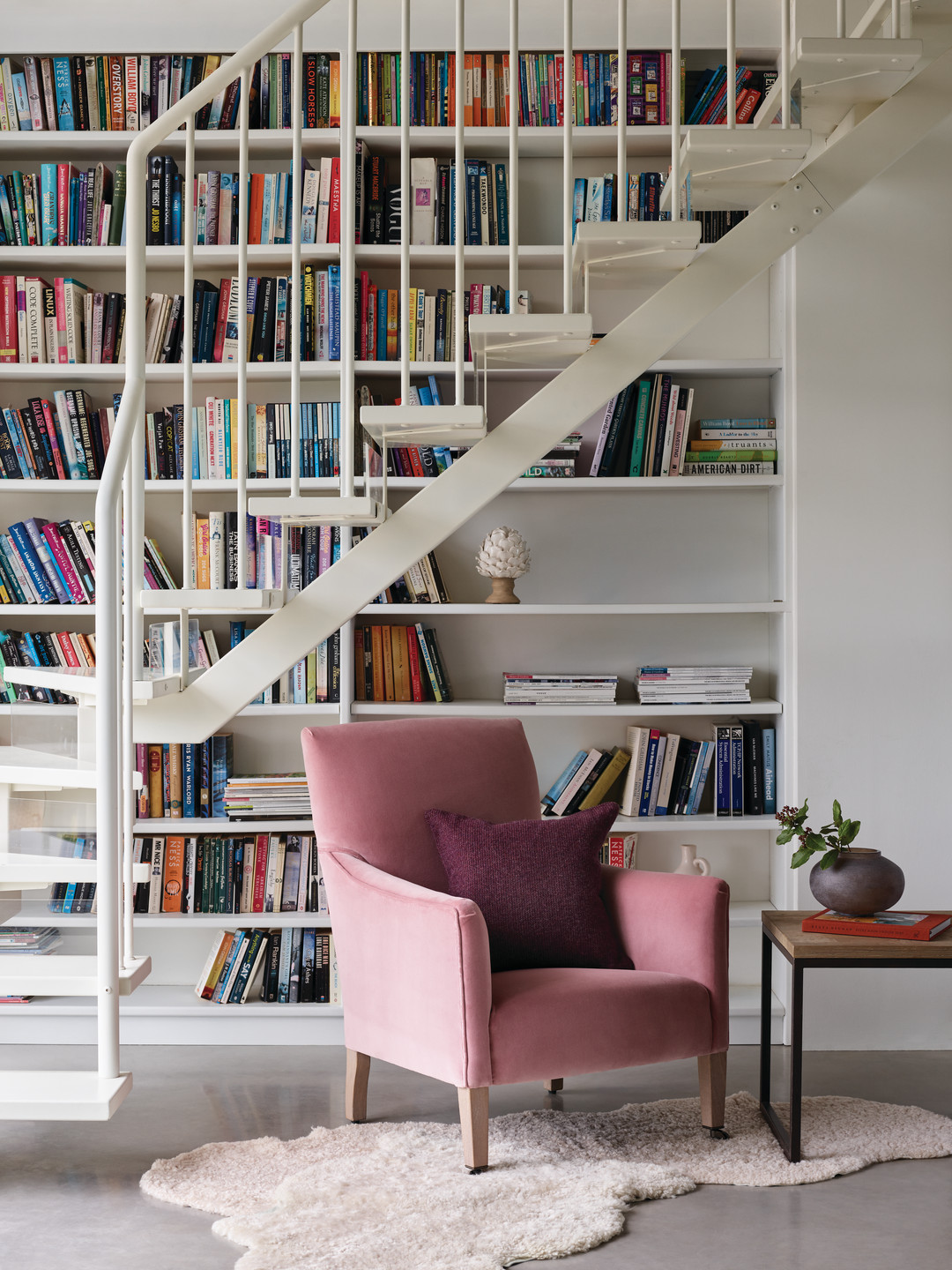 A well-read bookshelf by Mylands