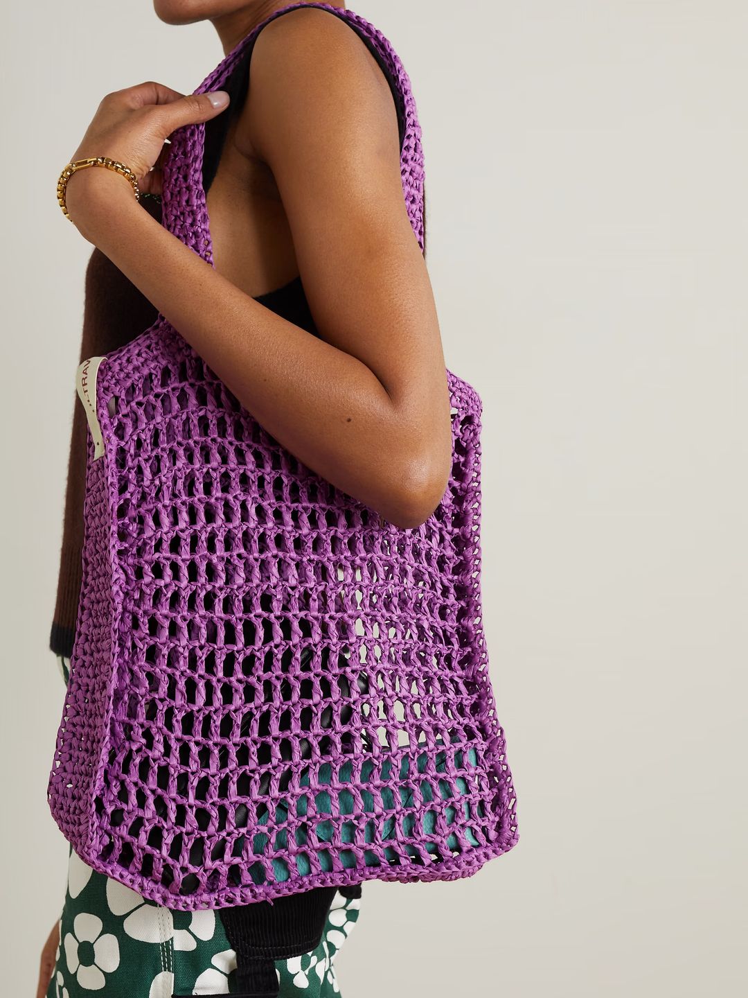 Crocheted Tote - Ultraviolhat