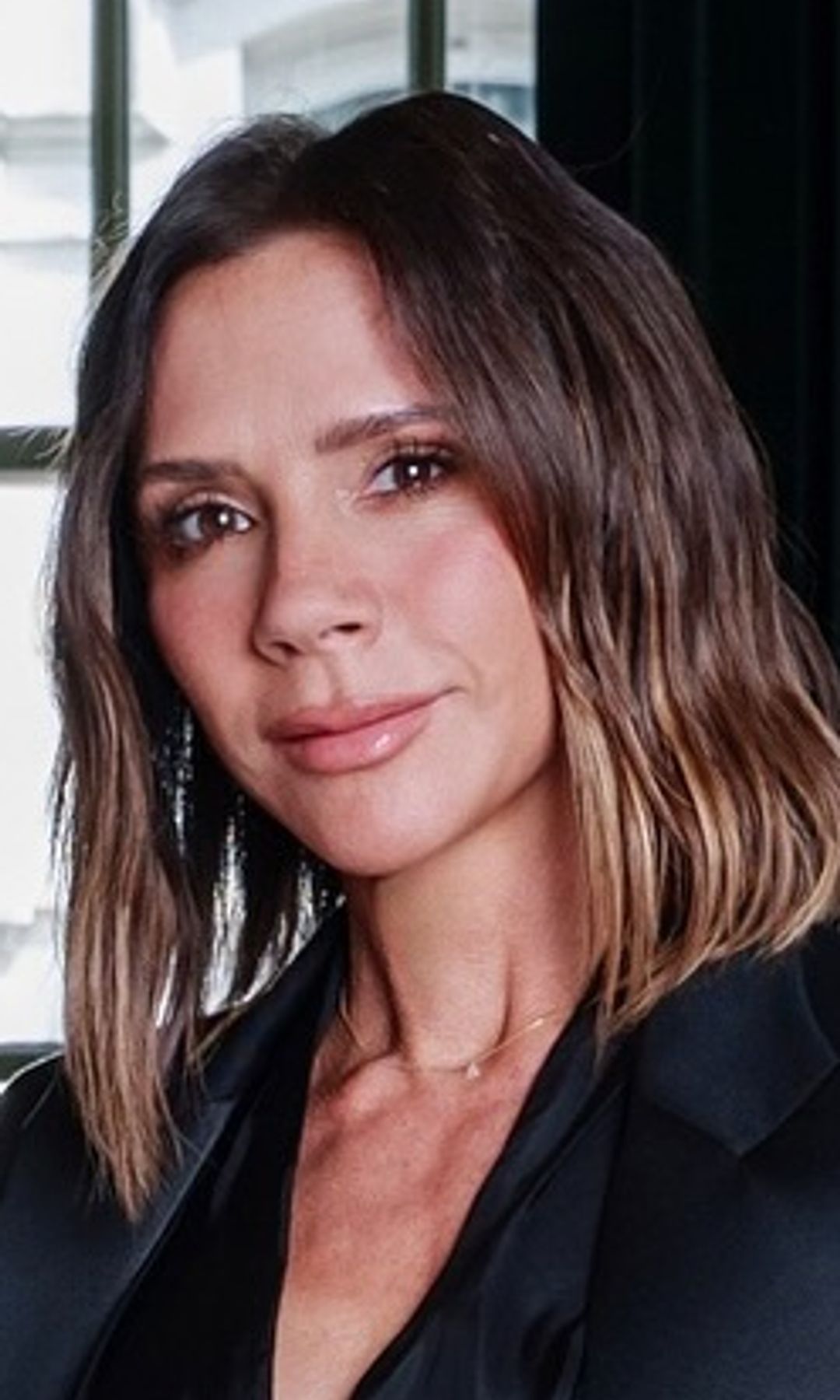 Victoria Beckham close up, short hair
