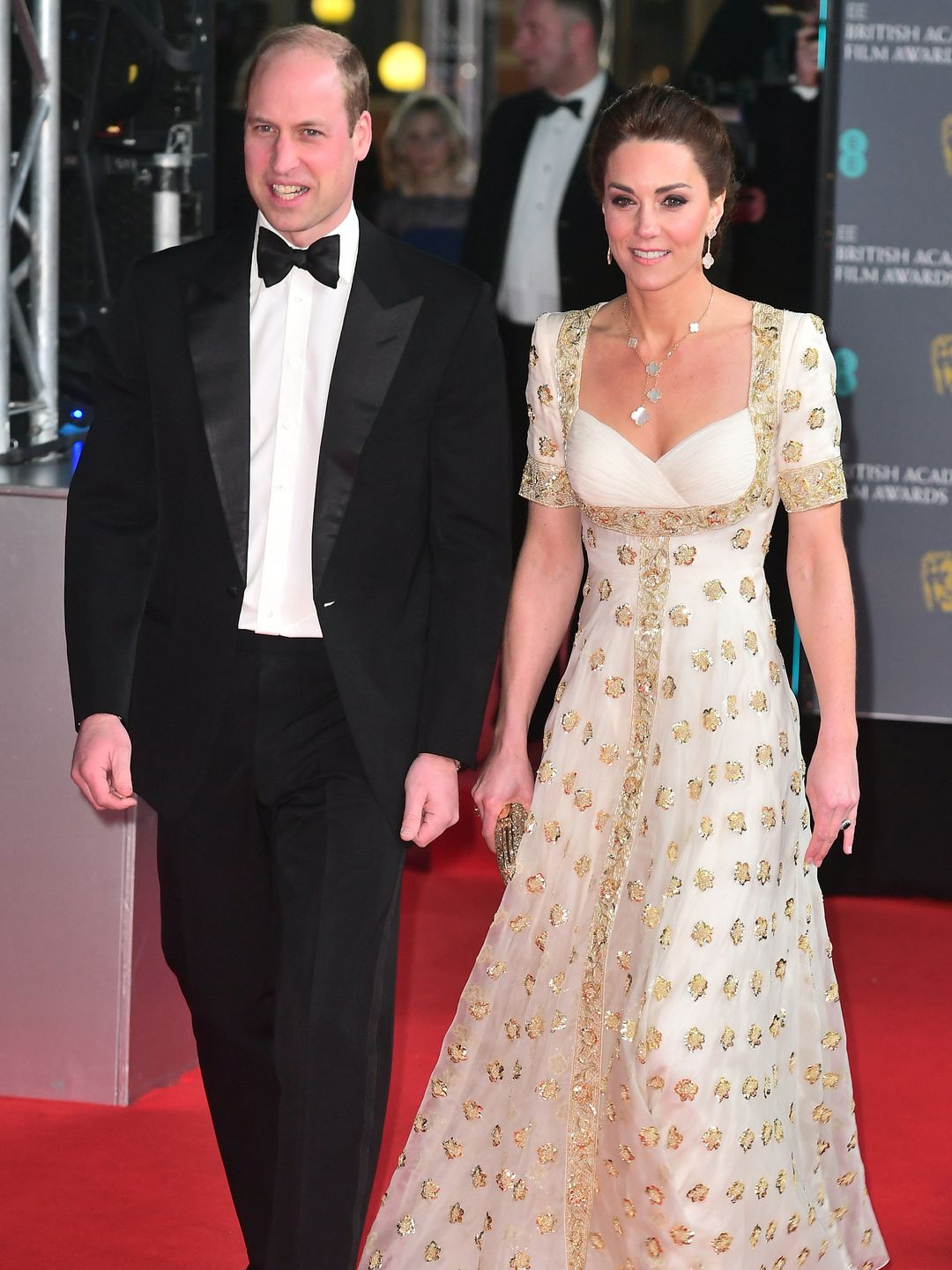 Prince William and Kate attend the EE British Academy Film Awards 2020 at Royal Albert Hall 