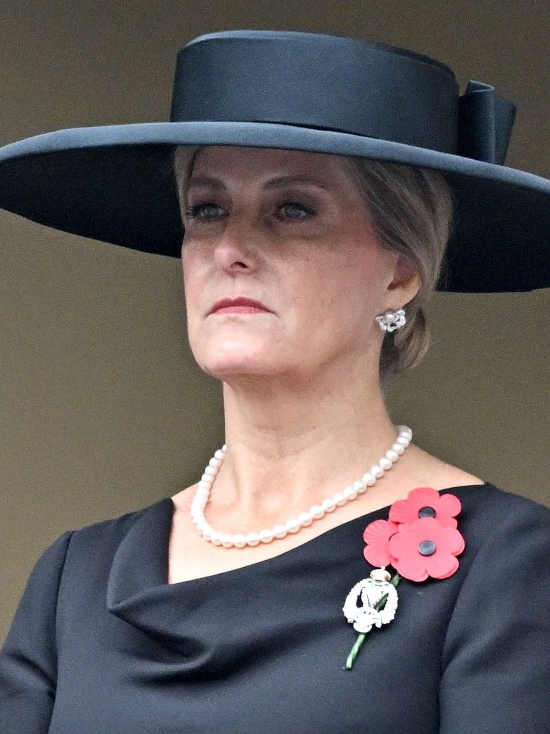 Sophie, the Duchess of Edinburg during the Service Of Remembrance 