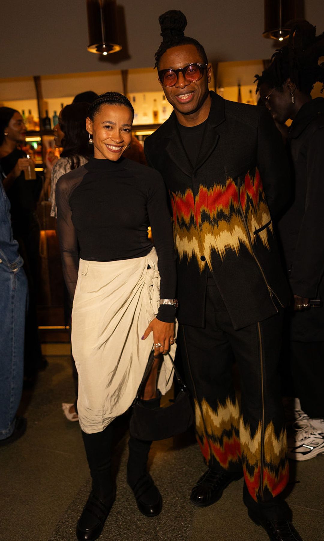 Jazmin Sawyers et Foday Dumbuya 