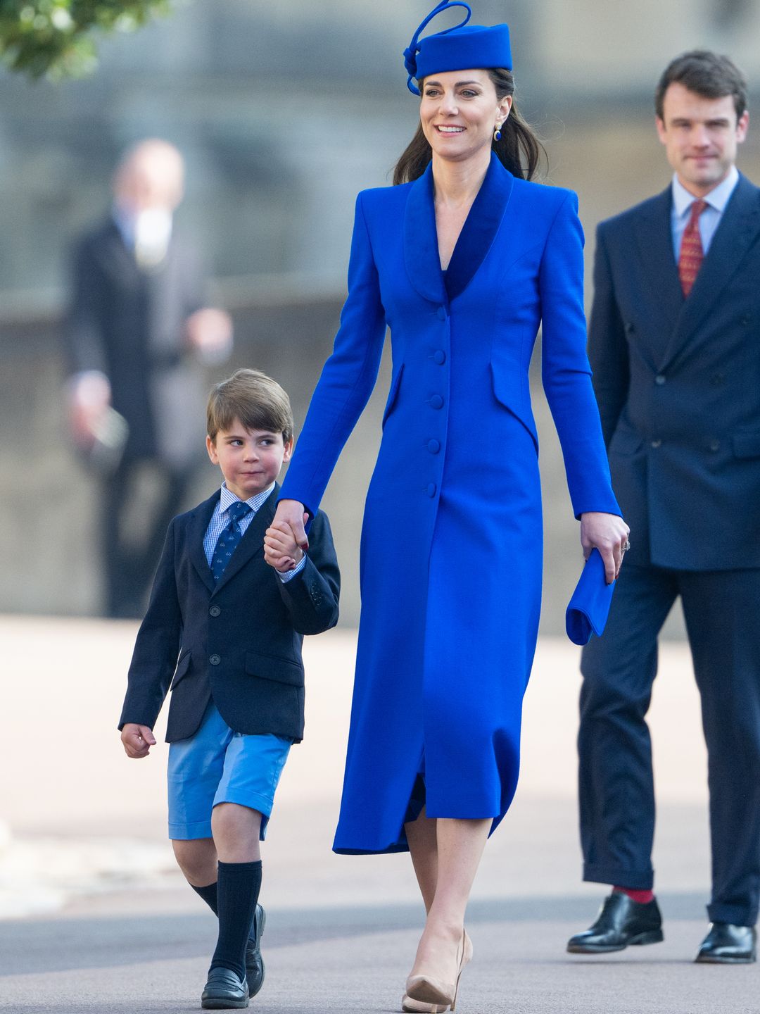 Prince Louis stole the show in his cobalt blue shorts