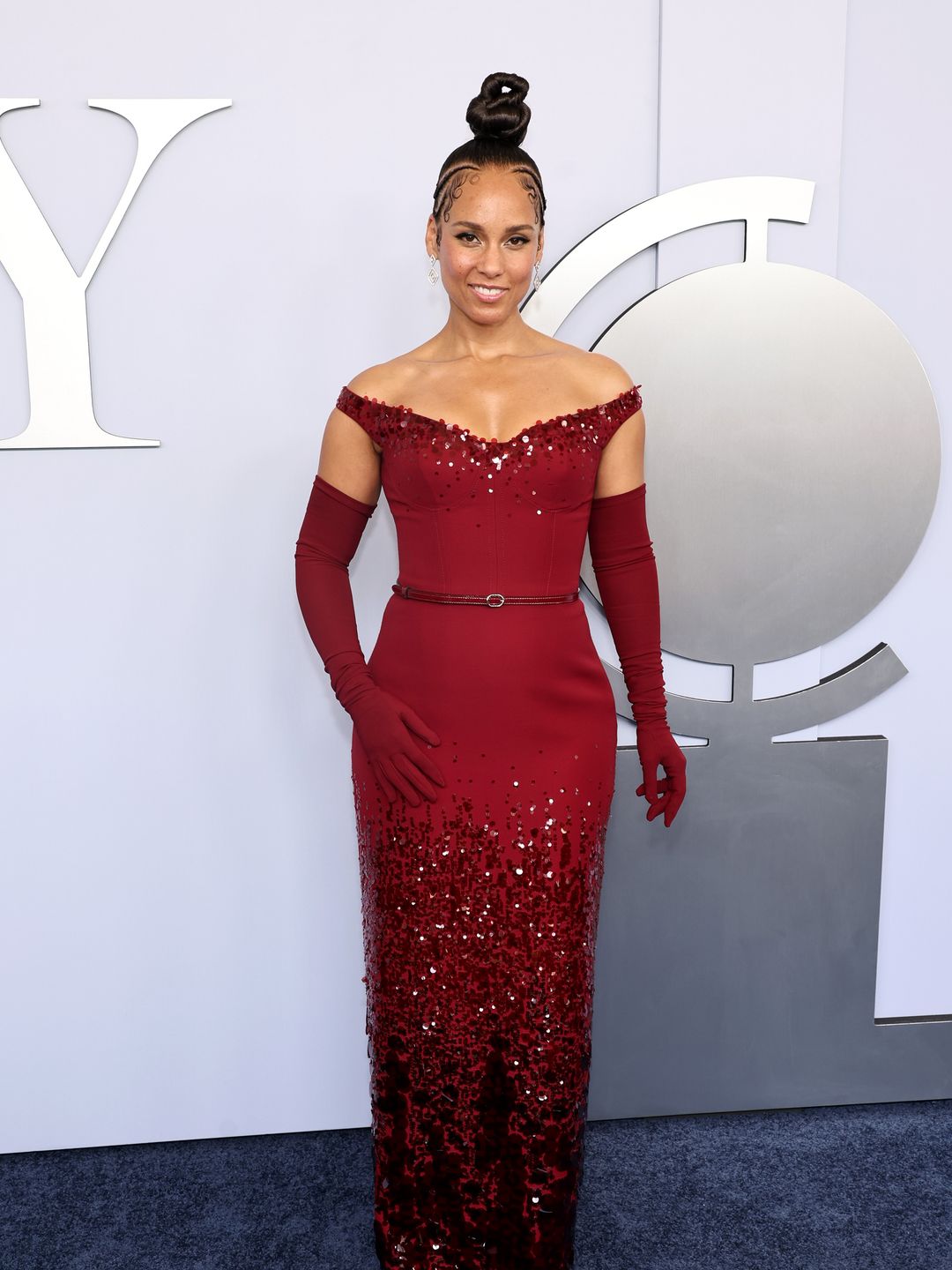 Alicia Keys attends the 77th Annual Tony Awards at David H. Koch Theater at Lincoln Center on June 16, 2024 in New York City.