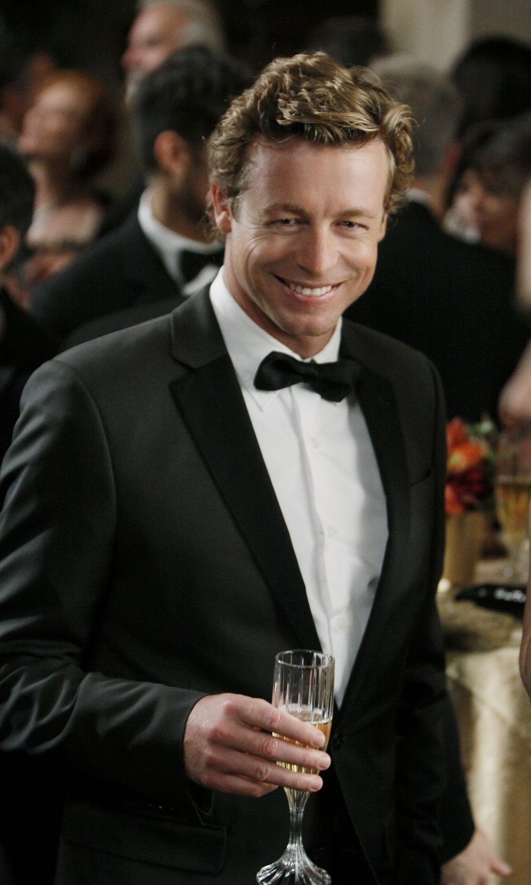 Still image of Simon Baker in a tuxedo in The Mentalist