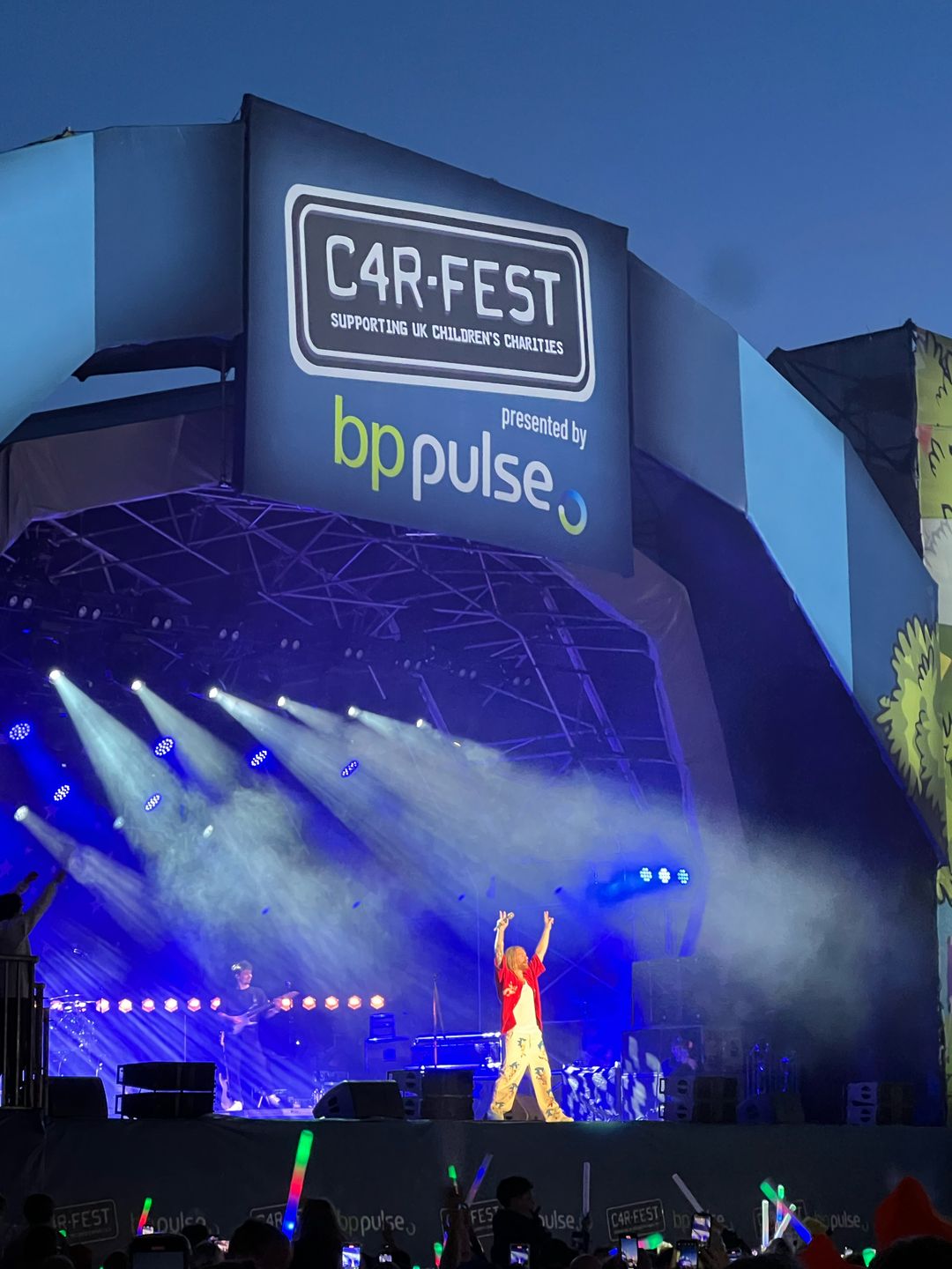 CarFest 2024 - Sam Ryder performing on the main stage