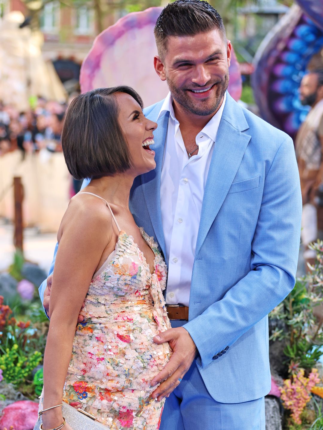 Janette and husband Aljaz Skorjanec are expecting their first child
