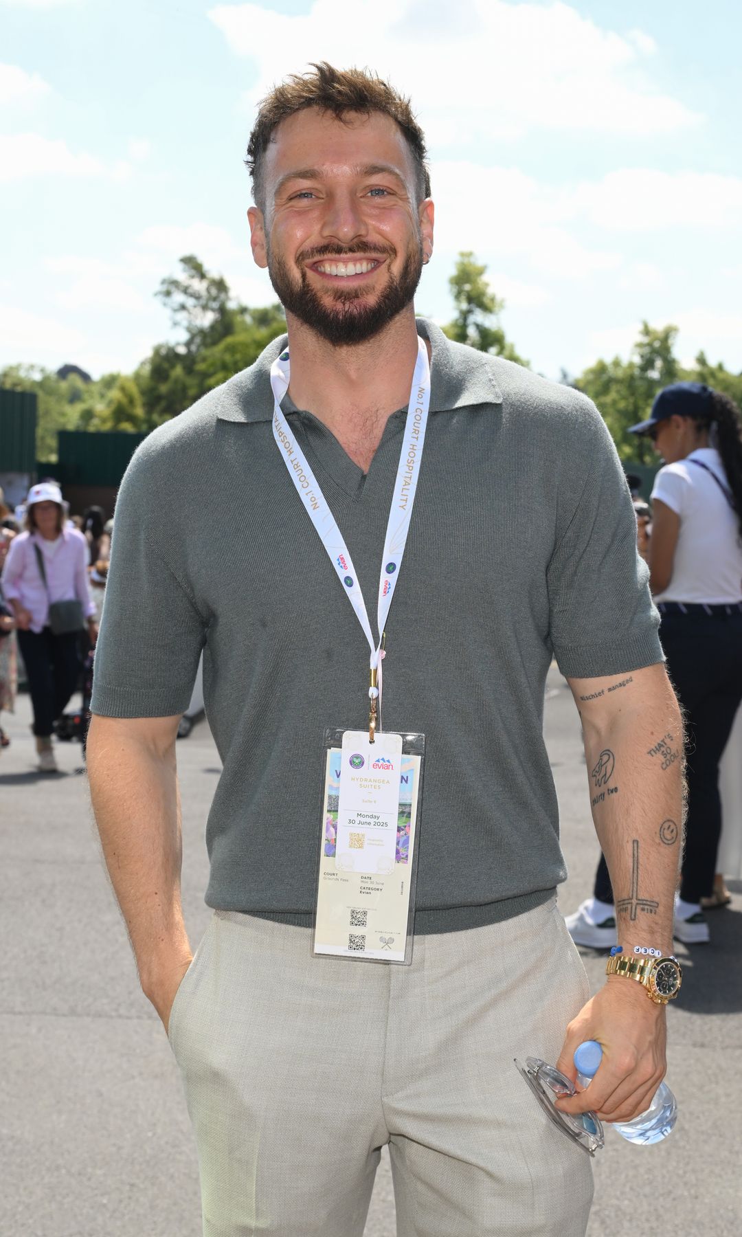 sam thompson at wimbledon