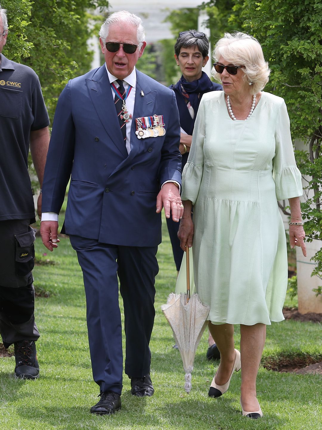 Camilla wearing her pumps in 2018