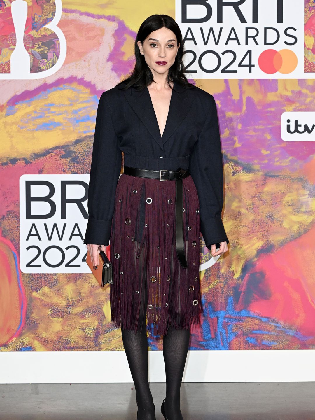 St. Vincent attends the BRIT Awards 2024