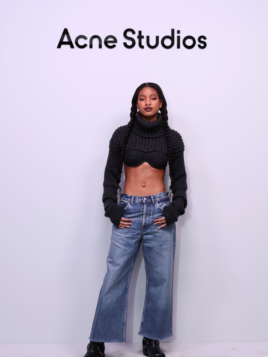 Willow Smith attends the Acne Studios Womenswear Fall/Winter 2024-2025 show 