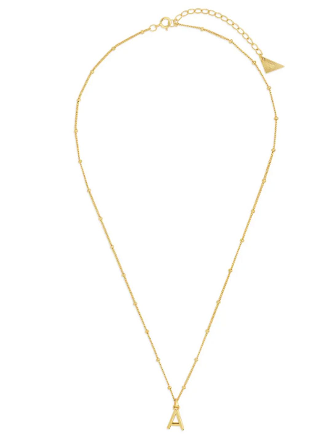 gold initial necklace from nordstrom rack