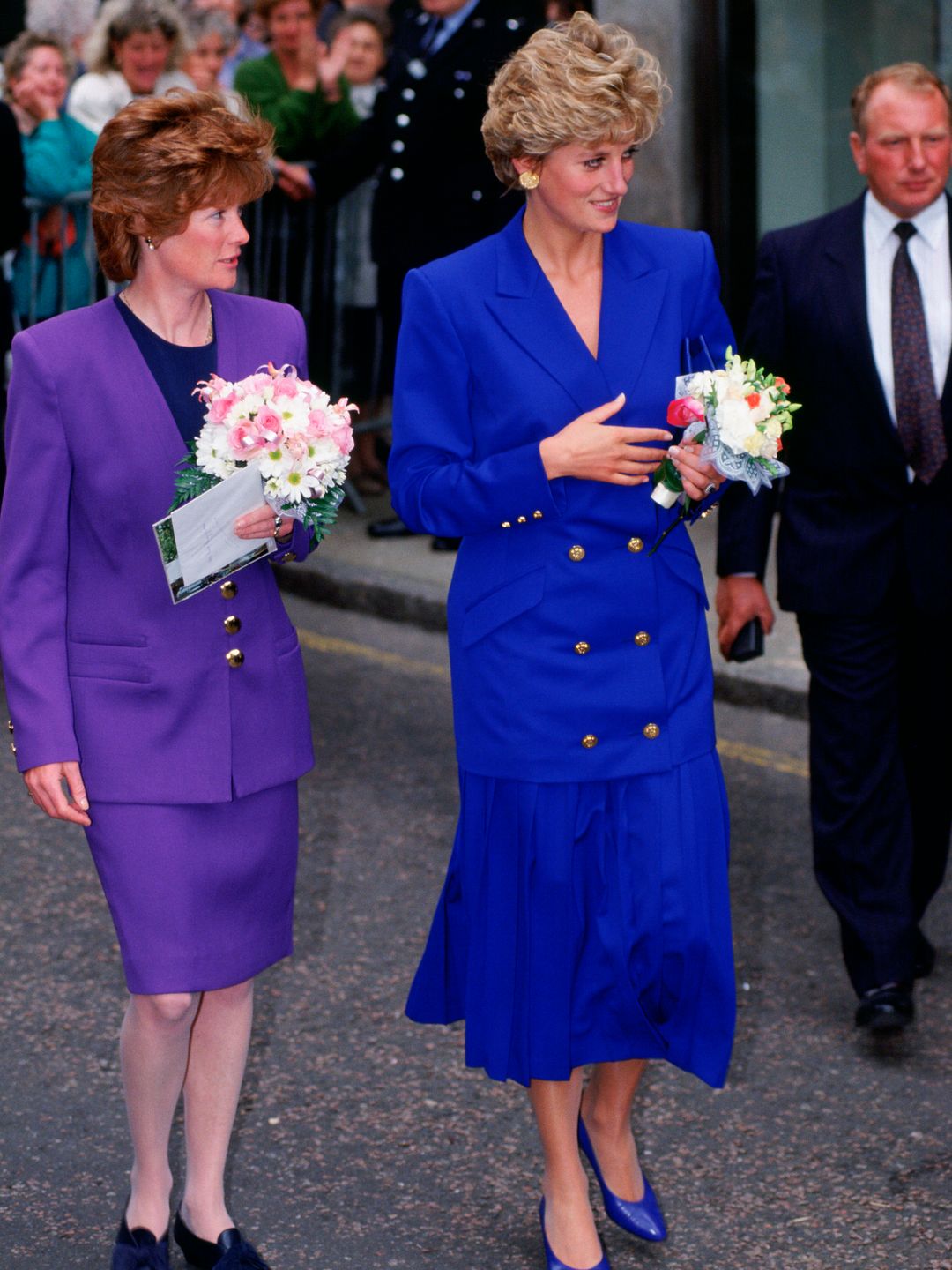 Diana, Princess of Wales with her sister and Lady-in-Waiting, Sarah McCorquodale