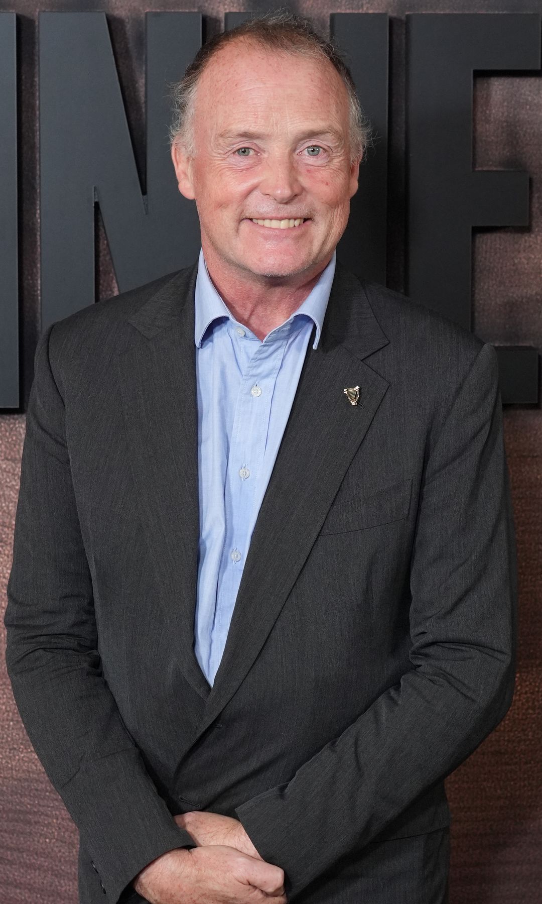 Edward Guinness in a suit at the premiere of House of Guinness